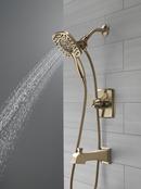 Two Handle Multi Function Shower Faucet in Champagne Bronze (Trim Only) 