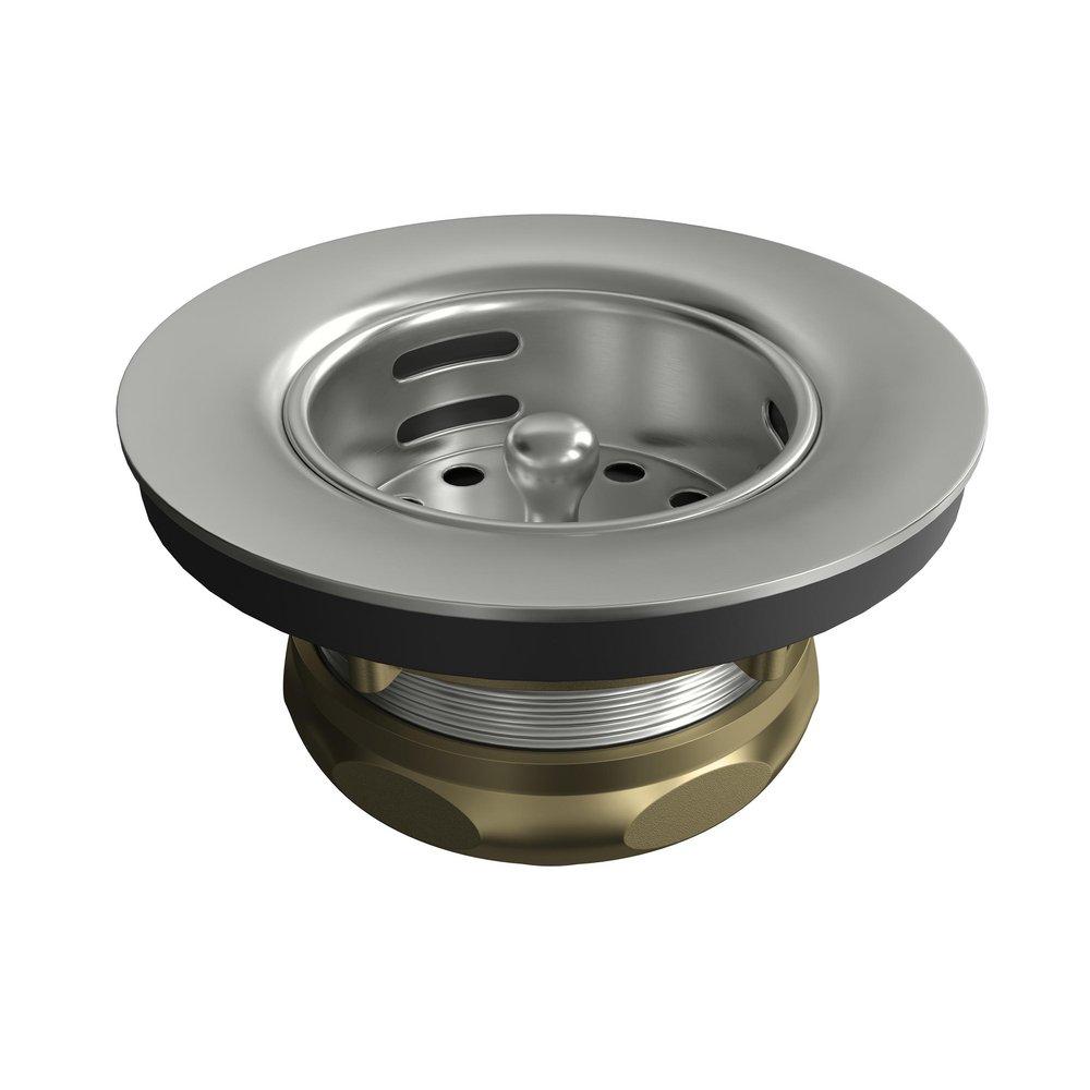 PROFLO&reg; Stainless Steel 2-1/2 in. Basket Strainer 