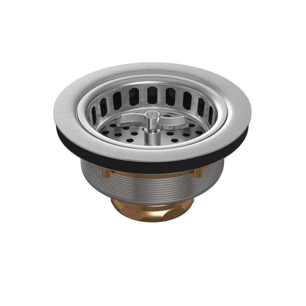PROFLO&reg; Stainless Steel 3 in. Basket Strainer 