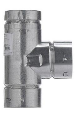 4 in. Type B RV Round Gas Vent Tee
