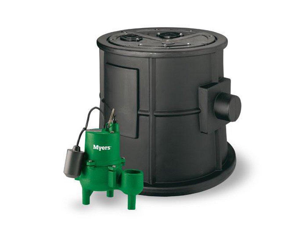 Myers Green 4/10 hp Sewage Pump & Piggyback 