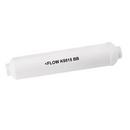 In-line Lead Removable Water Filter in White