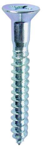 L.H. Dottie 12 in. Brass Wood Screw 