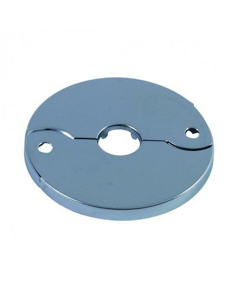 Plumbing Products Chrome 5/8 in. Metal Hinged Escutcheon 