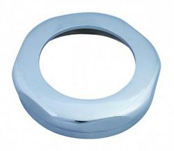 1-1/2 x 1-1/4 in. IPS x Slip-Joint Brass Nut in Polished Chrome