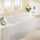 American Standard Bathing White 60 x 32 in. Soaker Alcove Bathtub with Left Drain 