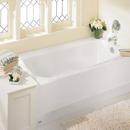 American Standard Bathing White 60 x 32 in. Soaker Alcove Bathtub with Left Drain 