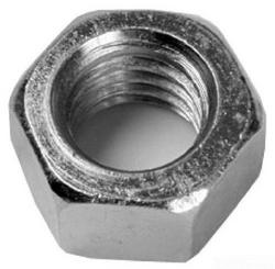 3/8 in. Zinc Plated Steel Hex Nut (50 Pack)