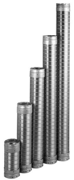 4 in. X 5 ft. Single Wall Flexible Connector