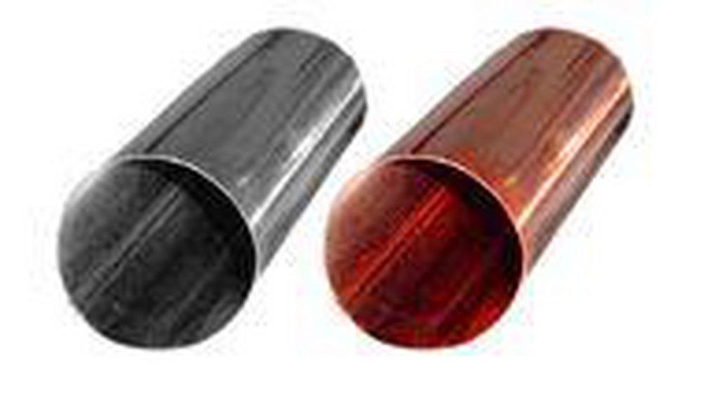 Award Metal Galvanized Round Downspout 