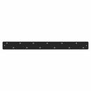 F & A Products Black 2-7/8 in. 12 ga Steel Plate Strap 