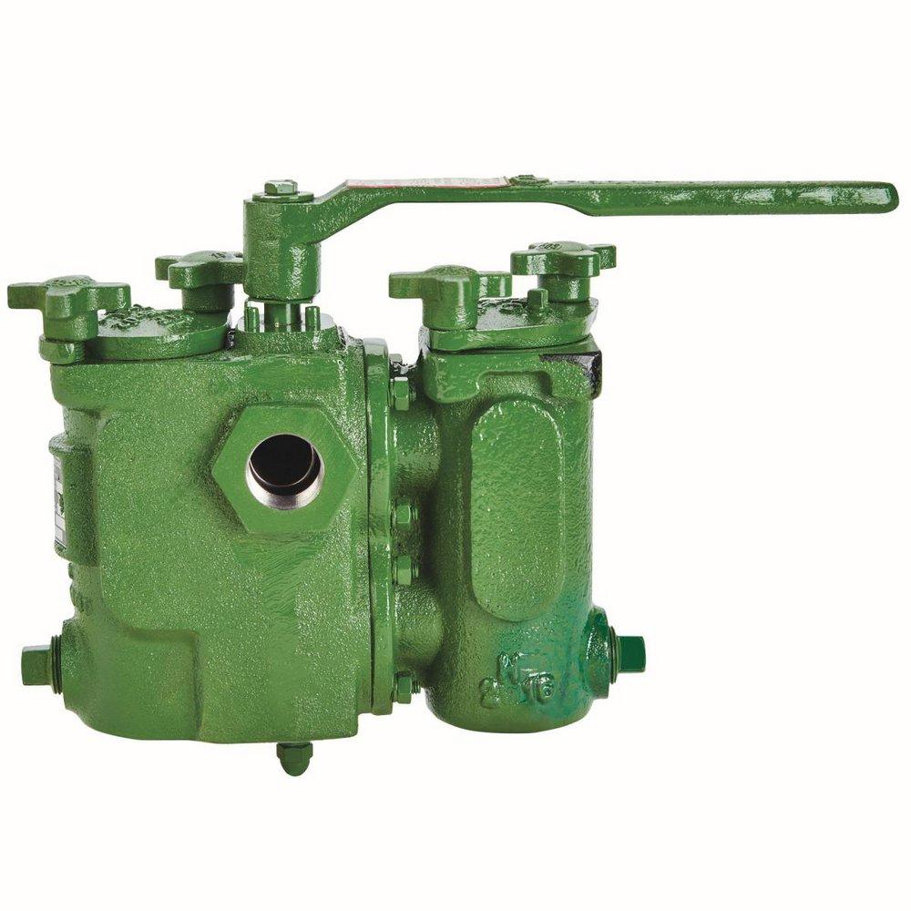 Mueller Steam Specialty 1 Cast Iron 125# Thread Perforated Duplex STRT 