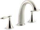Two Handle Roman Tub Faucet in Vibrant Polished Nickel