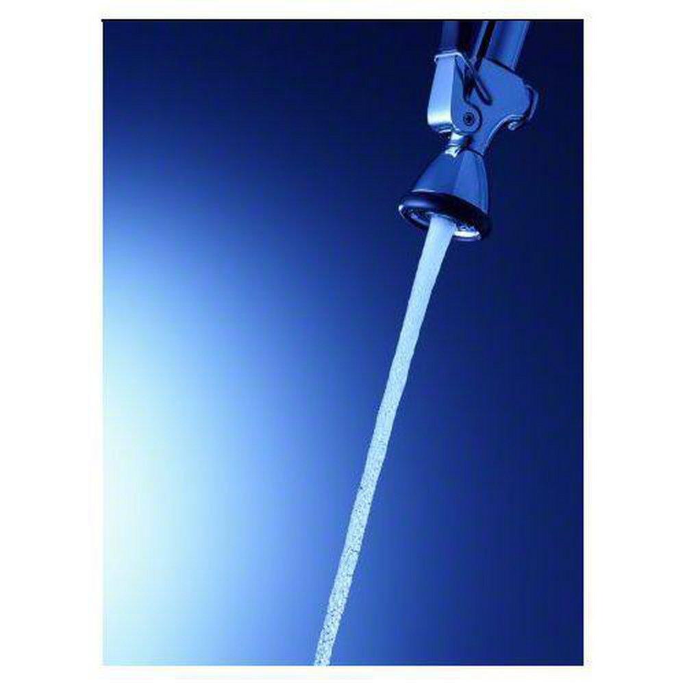 KOHLER Polished Chrome 2-Hole Kitchen Sink Faucet with Overhead and Single Lever Handle 