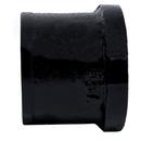 Black Spigot Cast Iron Reducing Tapped Adapter 