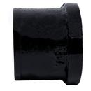 Black Spigot Cast Iron Reducing Tapped Adapter 