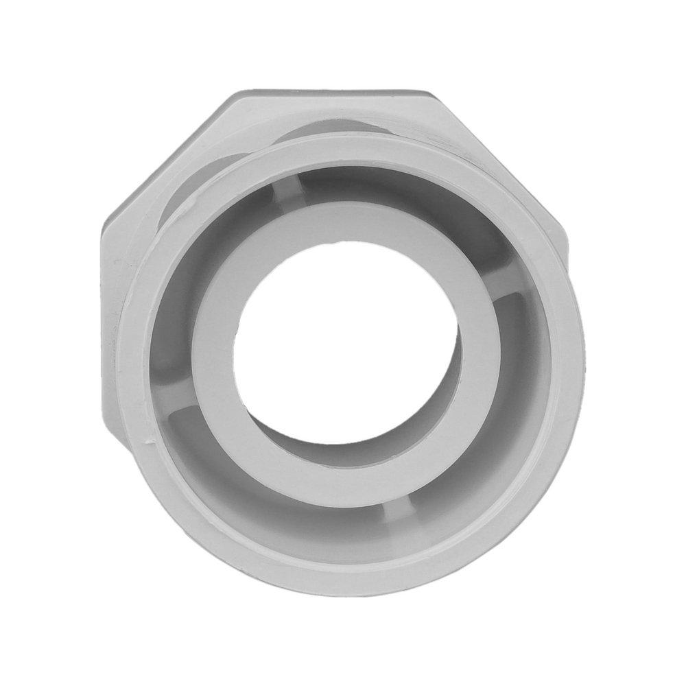 White PVC Schedule 40 Bushing 