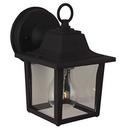 Craftmade Textured Black 1-Light Small Wall Mount Sconce 
