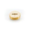 2 in.Brass Tapped Countersunk Cleanout Plug