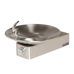 Wall Mount Drink Fountain in Satin Stainless Steel
