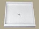 Florestone White 42 x 42 in. Molded Shower Base 