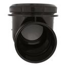 Jones Stephens Black ABS Socket Backwater Valve 