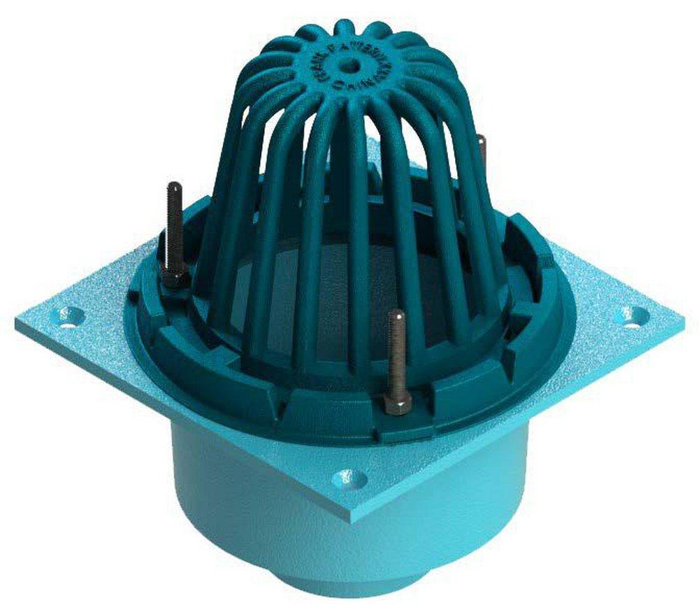 Frank Pattern Cast Iron Roof Drain 
