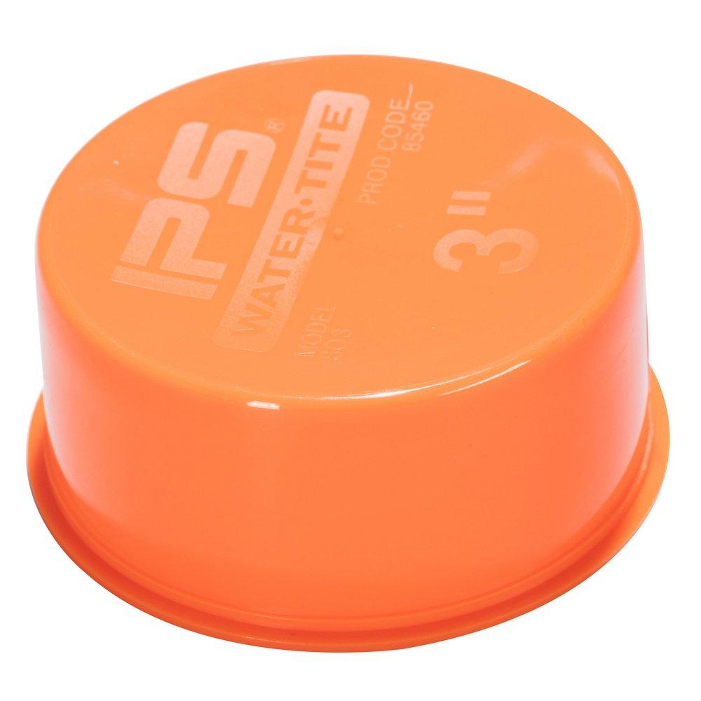 Test-Tite&reg; Orange Slip-On DWV and Plastic Dust Cap 