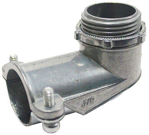 3/8 in. 90&deg; Squeeze Box Connector 