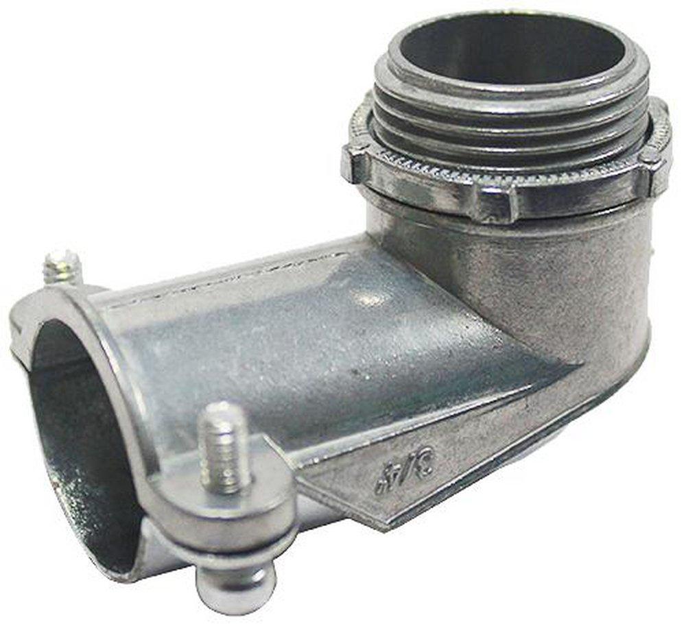 3/4 IN SQUEEZE BOX CONN 90DEG 