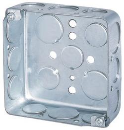 4 x 4 in. Drawn Metal Box