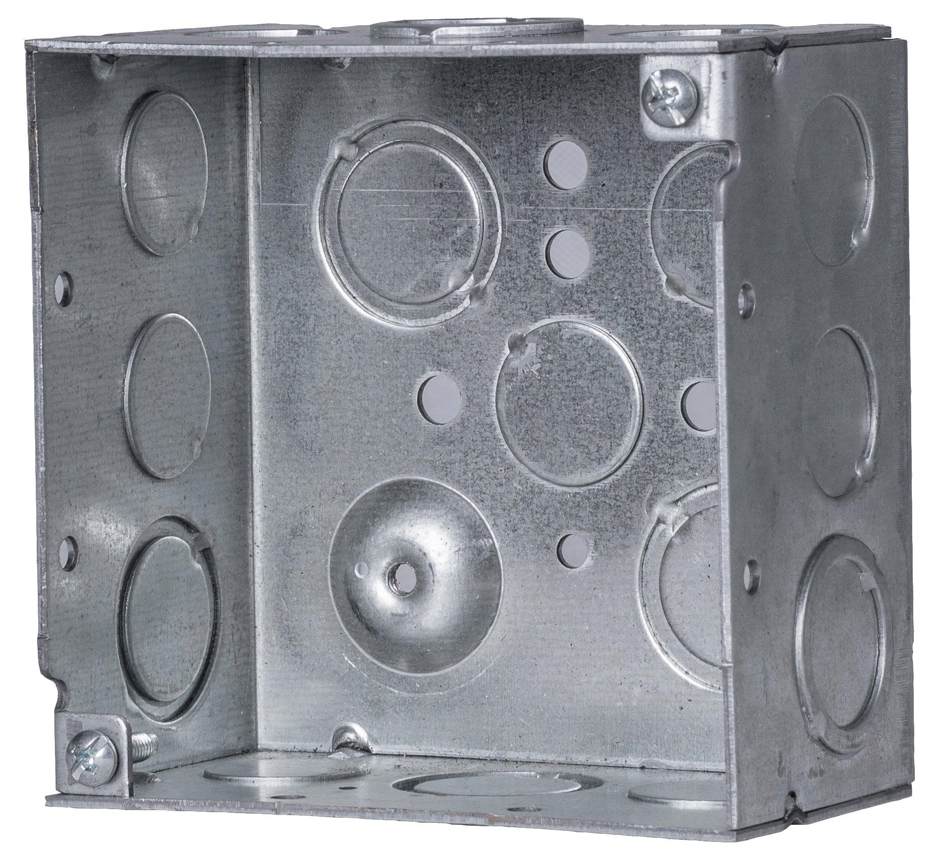 4 x 4 in. Welded Metal Box 
