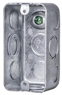 4 x 2 in. Drawn Metal Box