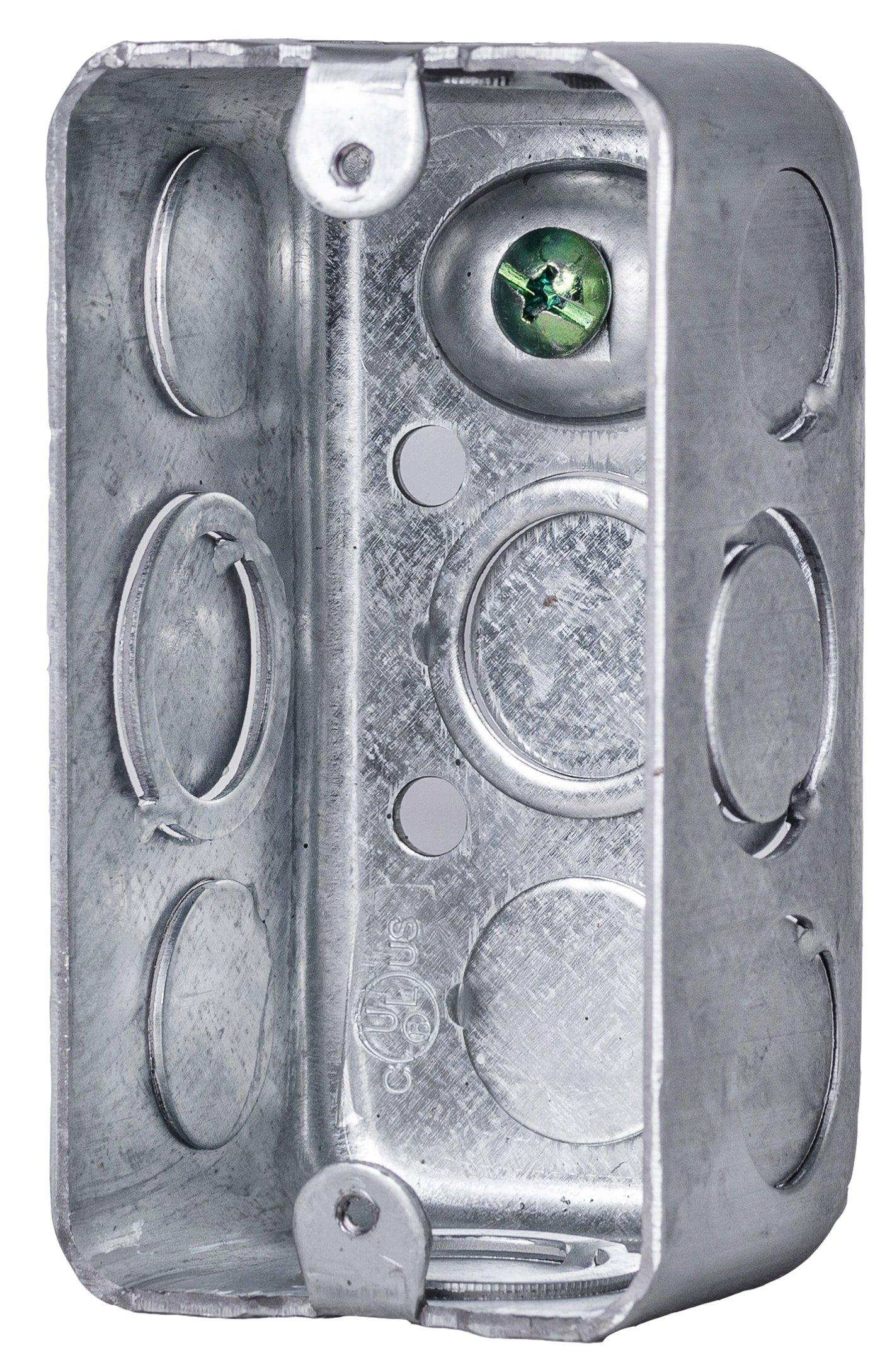 4 x 2 in. Drawn Metal Box 