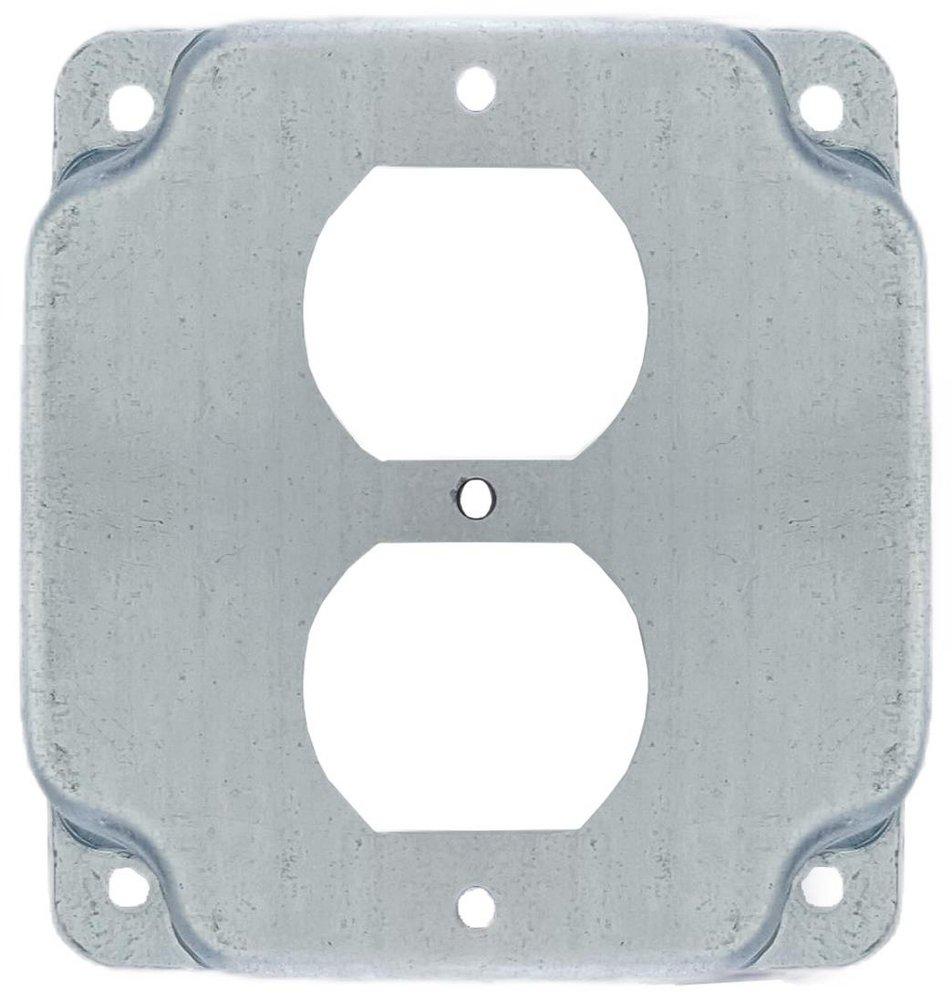4 IN. BOX COVER-SINGLE DUPLEX 