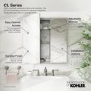 KOHLER 2-Door Medicine Cabinet Flat Silver 