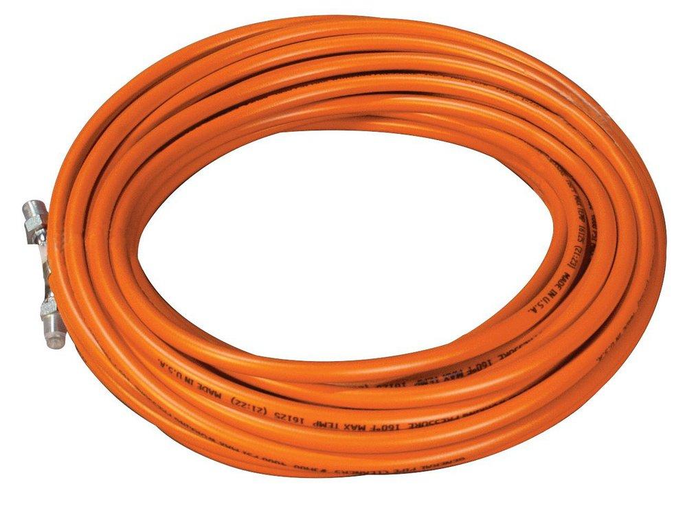 General Pipe Cleaners Black 75 ft. Hose 