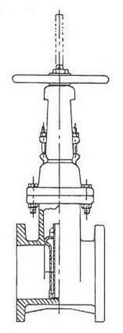 4 in. Flanged Ductile Iron OS&Y Non-Rising Resilient Wedge Gate Valve