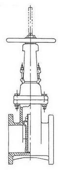 Clow Valve Flanged Ductile Iron OS&Y Non-Rising Resilient Wedge Gate Valve 
