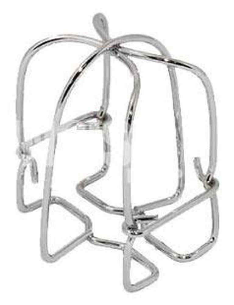 FPPI® Chrome Plated One Piece 2-Hook Head Guard in Chrome 