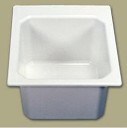 Drop-In Utility Sink in White
