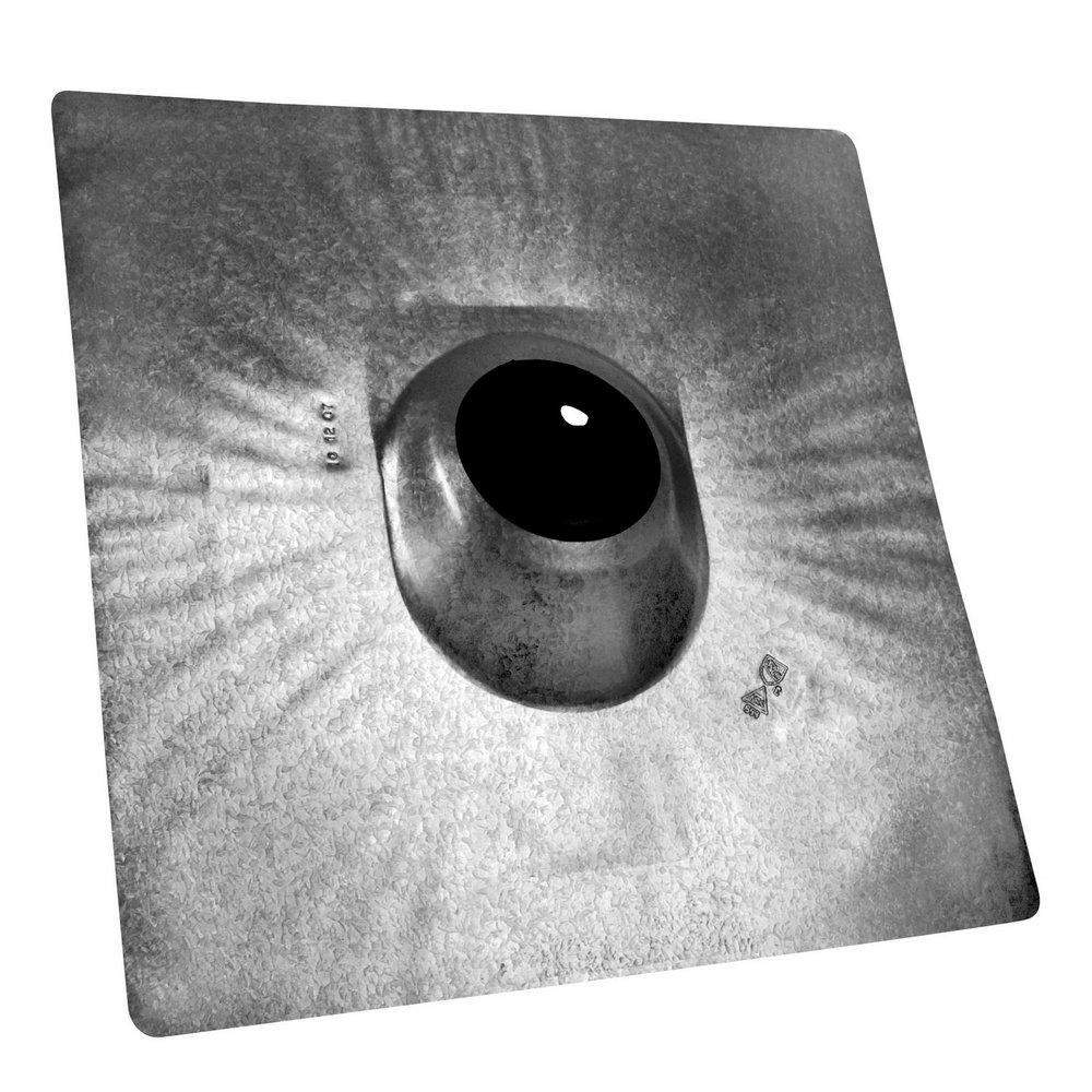 Oatey&reg; Unfinished Galvanized Steel 18 x 18 in. Roof Flashing 