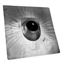 Oatey&reg; Unfinished Galvanized Steel 18 x 18 in. Roof Flashing 