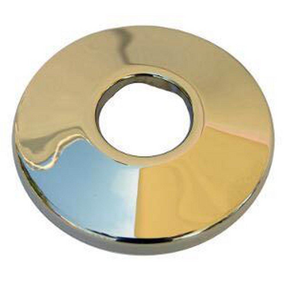 Plumbing Products Chrome 1/2 in. Brass Shallow Box Escutcheon 