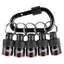 5Pc Bit Holder With Carabiner 