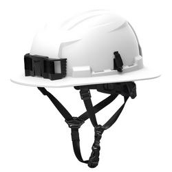 White Full Brim Safety Helmet Type 2, Class - Custom Logo