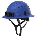BOLT? BLUE FULL BRIM VENTED SAFETY HELMET ? TYPE 2, CLASS C 