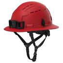 BOLT? RED FULL BRIM VENTED SAFETY HELMET ? TYPE 2, CLASS C 