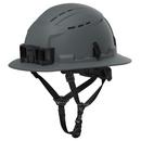 BOLT? GRAY FULL BRIM VENTED SAFETY HELMET ? TYPE 2, CLASS C 
