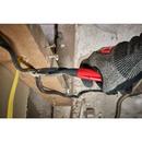 8" ANGLED HEAD DIAGONAL DIPPED GRIP CUTTING PLIERS (USA) 